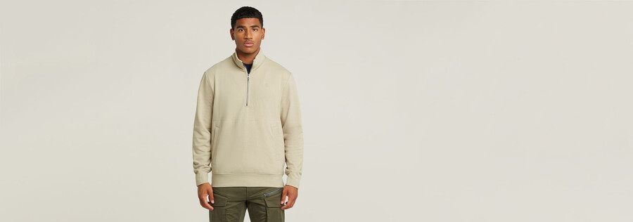 nifuse half zip sweater