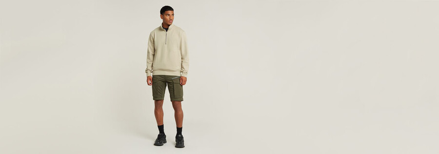 nifuse half zip sweater