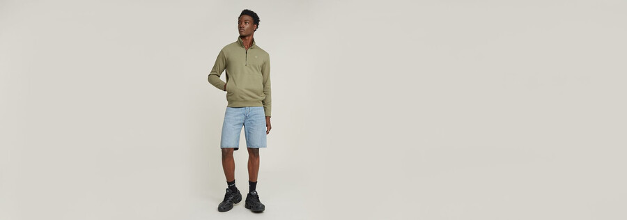 nifuse half zip sweater