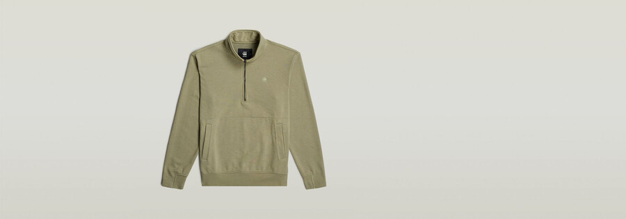 nifuse half zip sweater