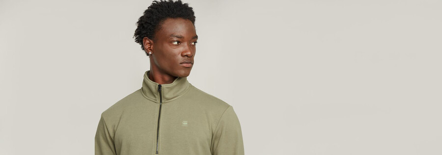 nifuse half zip sweater
