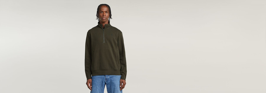 nifuse half zip sweater