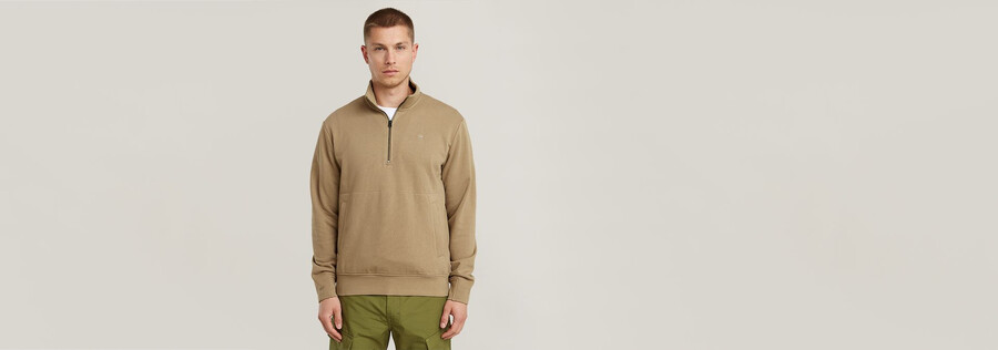 nifuse half zip sweater