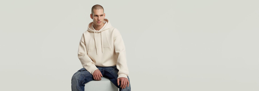 lockerer hoodie-pullover