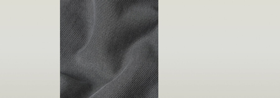 lockerer pullover aus gewaschenem stoffmix