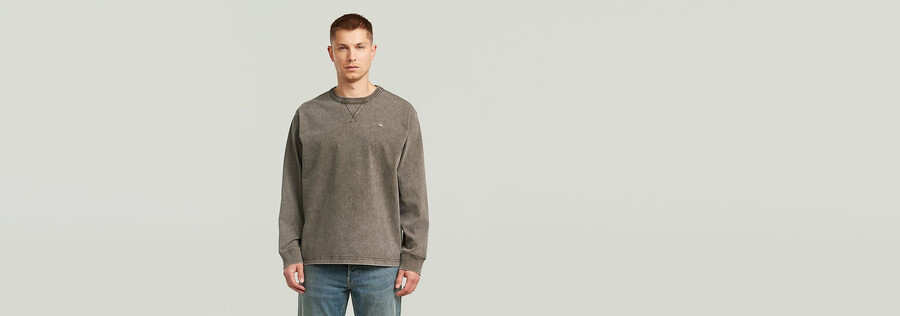 gewaschener pullover