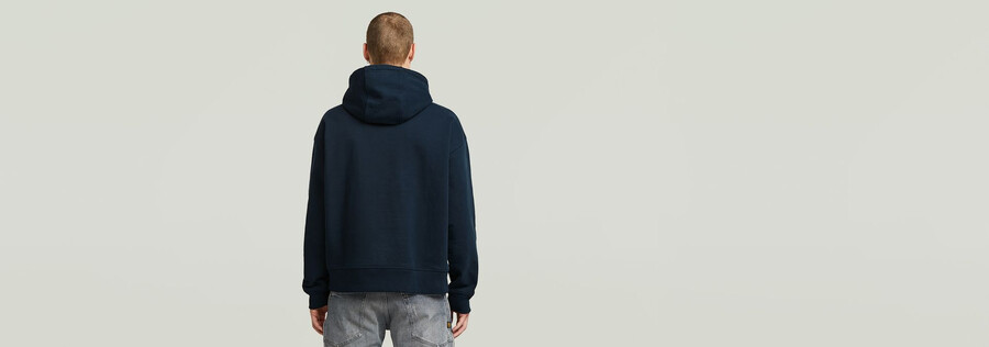 a-linien-kapuzenpullover locker geschnitten