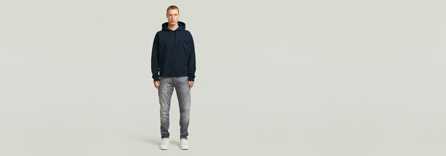 a-linien-kapuzenpullover locker geschnitten