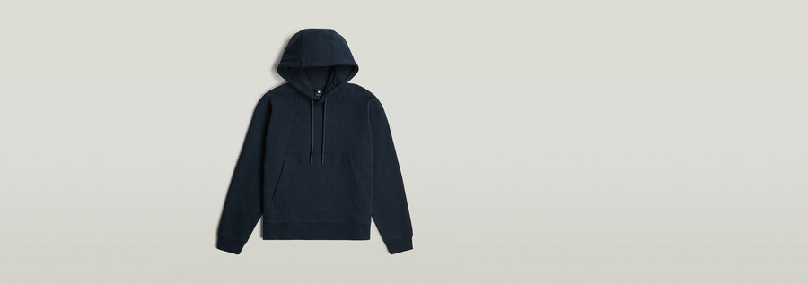 a-linien-kapuzenpullover locker geschnitten