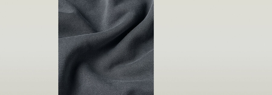 logo overdyed kapuzenpullover