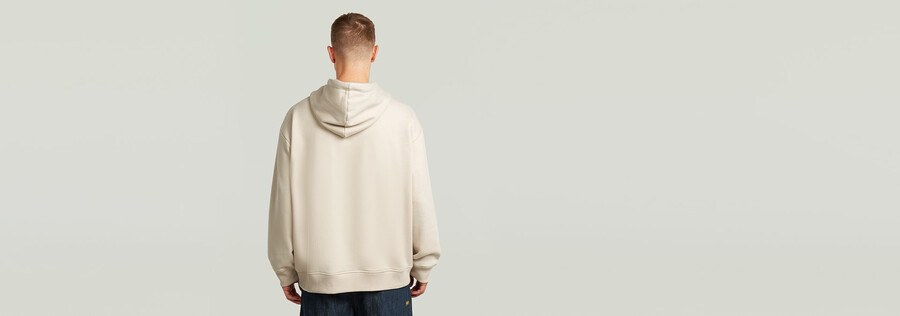 chenille-kapuzenpullover lässig