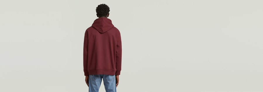 chenille-kapuzenpullover lässig