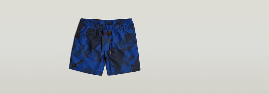 dirik graphic badeshorts