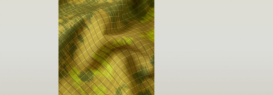 dirik graphic badeshorts