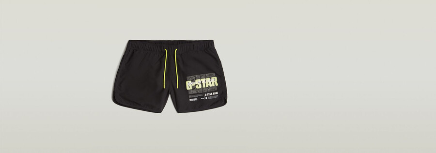 carnic graphic badeshorts