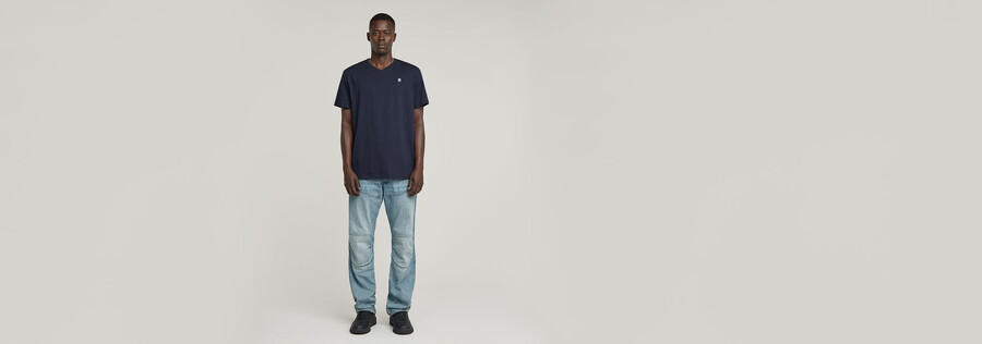 base-s v-ausschnitt t-shirt