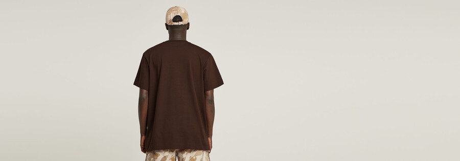 schweres essentielles lockeres t-shirt