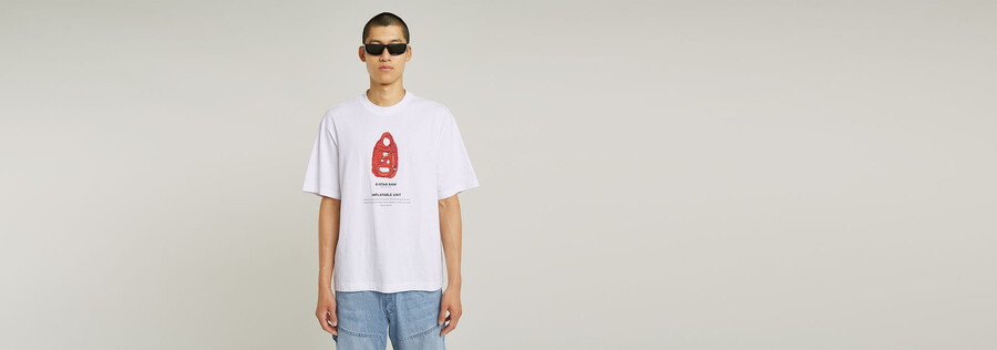 archivdruck boxy t-shirt