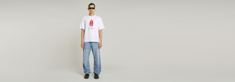 archivdruck boxy t-shirt