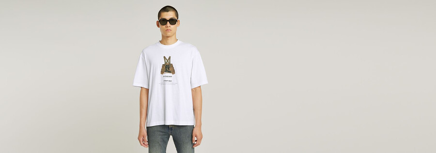 archivdruck boxy t-shirt