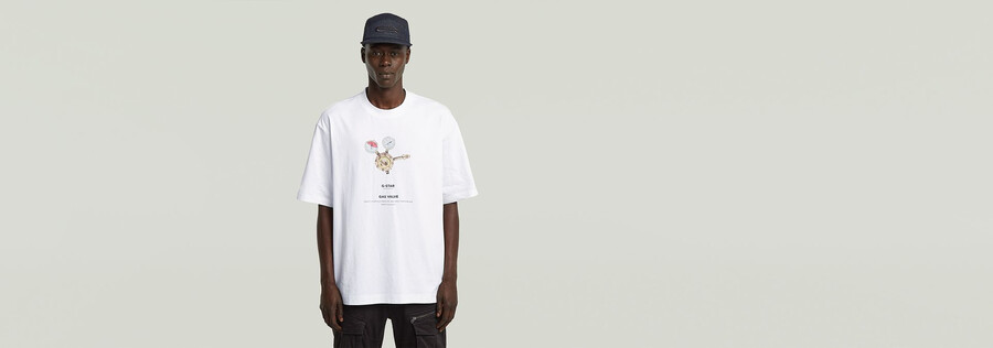 archivdruck boxy t-shirt