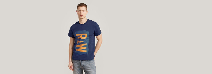 painted raw graphic t-shirt