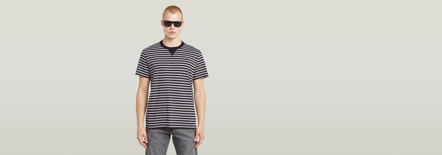 nifuses streifen-t-shirt