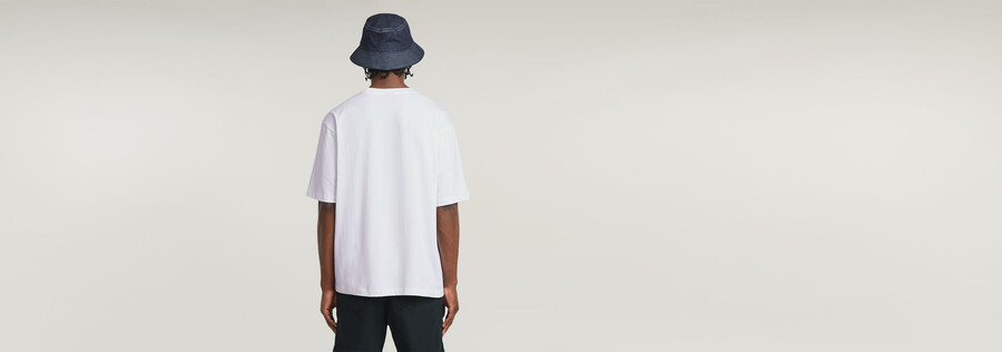 farbwechselndes old-school-logo-boxy-t-shirt