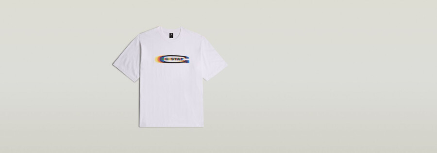farbwechselndes old-school-logo-boxy-t-shirt