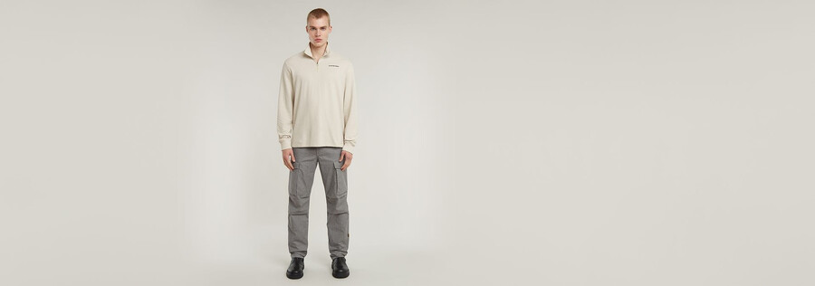 checquard tweeter half zip