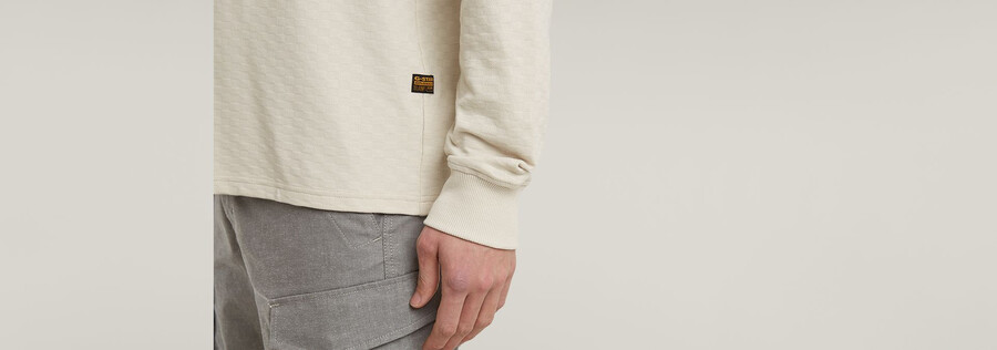 checquard tweeter half zip