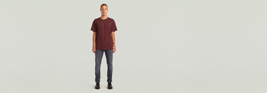 locker geschnittenes t-shirt