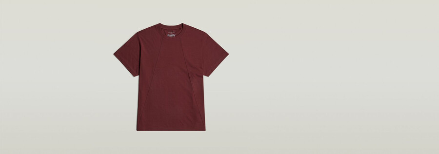 locker geschnittenes t-shirt
