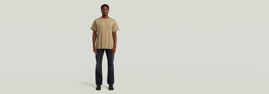 locker geschnittenes t-shirt