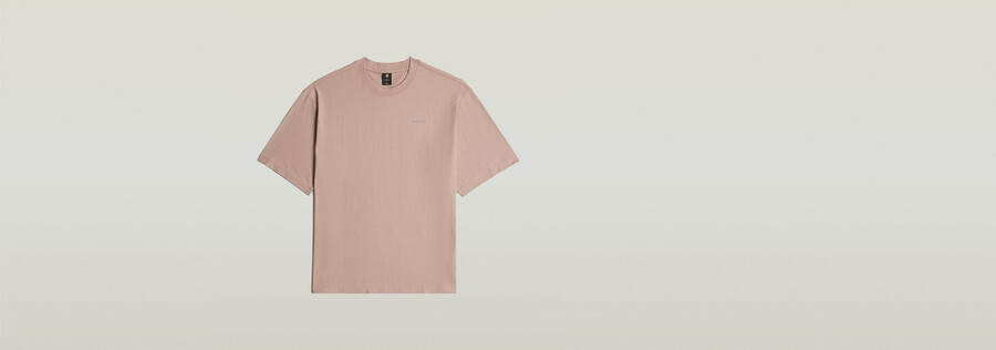 kastenförmiges basis-t-shirt