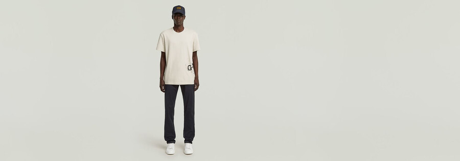 t-shirt mit sprühgrafik