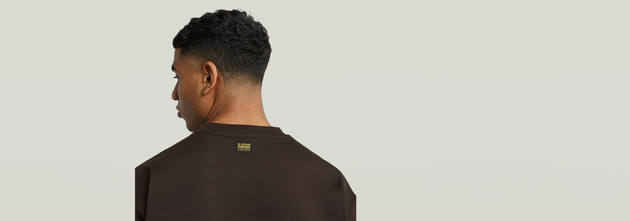 kastenförmiges t-shirt in a-linie