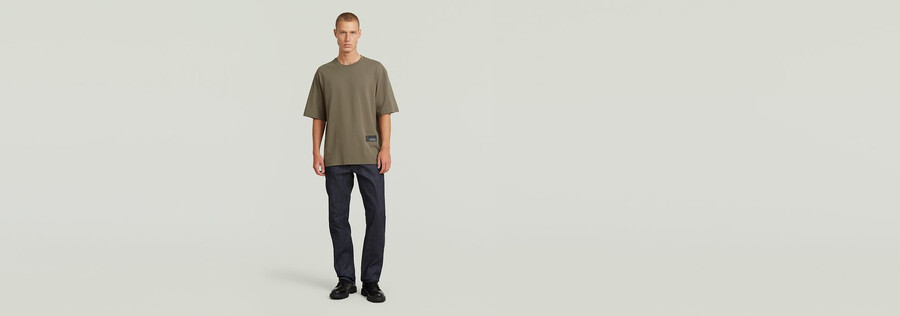 badge boxy t-shirt