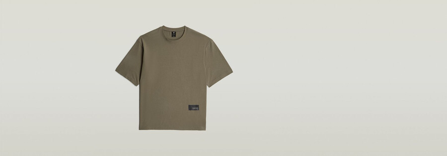 badge boxy t-shirt