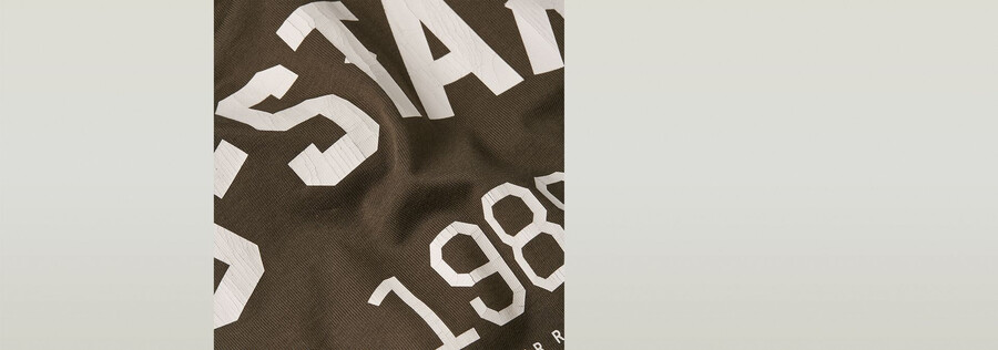 89 rückengrafik lockeres t-shirt