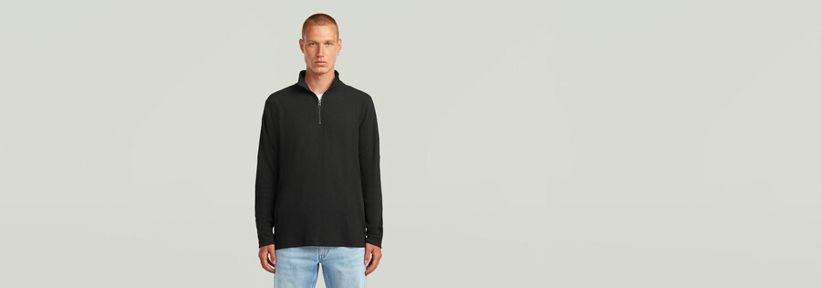 tweeter half zip t-shirt
