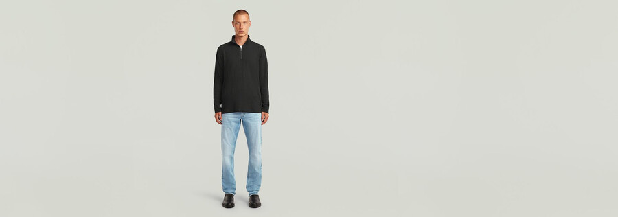 tweeter half zip t-shirt