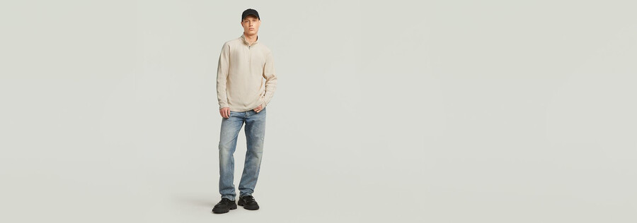 tweeter half zip t-shirt