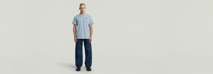 t-shirt mit rückengrafik