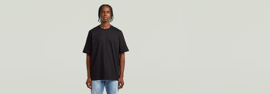 lockeres t-shirt kastenförmig