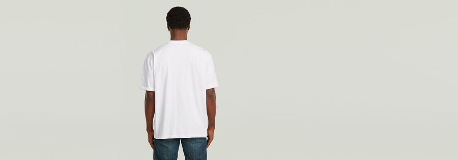 mehrfarbiges grafik-t-shirt mit lässigem schnitt