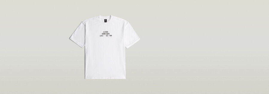 mehrfarbiges grafik-t-shirt mit lässigem schnitt