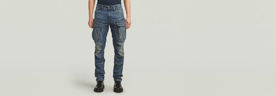 rovic zip regular tapered jeans