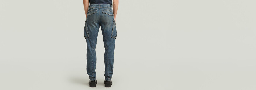 rovic zip regular tapered jeans