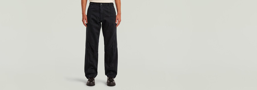 kitoh relaxed tapered jeans
